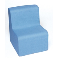 Εικόνα της Χαμηλή πολυθρόνα μπλε