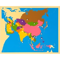 Εικόνα της Nienhuis Montessori-Puzzle Map Asia