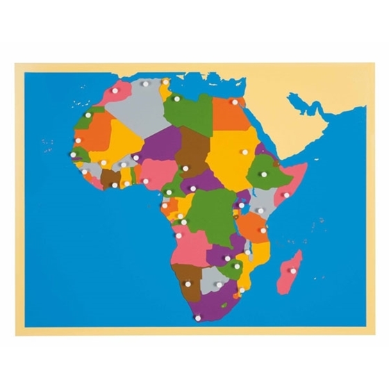 Εικόνα της Nienhuis Montessori-Puzzle Map Africa