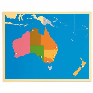 Εικόνα της Nienhuis Montessori-Puzzle Map Australia
