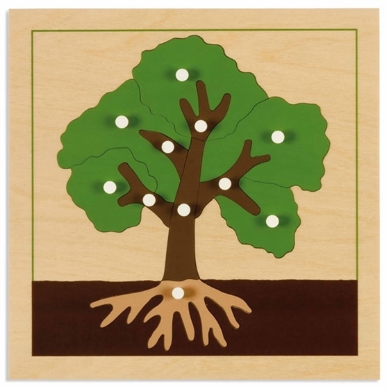 Εικόνα της Nienhuis Montessori-Παζλ βοτανικής Δέντρο