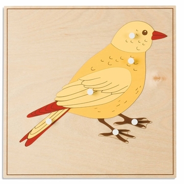 Εικόνα της Nienhuis Montessori-Παζλ ζώων Πουλί
