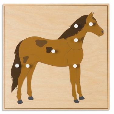 Εικόνα της Nienhuis Montessori-Παζλ ζώων Άλογο