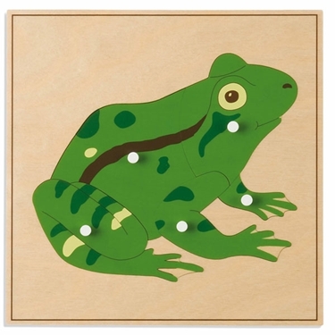 Εικόνα της Nienhuis Montessori-Παζλ ζώων Βάτραχος