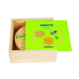 Beleduc 11570 Nawito Εξέλιξη – Σετ 10 ξύλινων εκπαιδευτικών παζλ (3 κομμάτια καθένα) για κατανόηση εξέλιξης φυτών & ζώων σε παιδιά