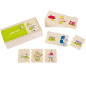 Beleduc Cognito 11500 – Ξύλινη κασετίνα δραστηριοτήτων για κατανόηση εννοιών, αυτοδιόρθωση και εμπλουτισμό λεξιλογίου σε παιδιά