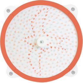 Ο ξύλινος επιτοίχιος Τροχός Οφθαλμαπάτης Αέρας Beleduc 23810 με τα μοτίβα που θυμίζουν την κίνηση του ανέμου.