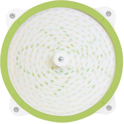 Ο ξύλινος επιτοίχιος Τροχός Οφθαλμαπάτης Γη Beleduc 23820 με τα μοτίβα σε γήινους τόνους.