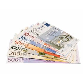 Δείγμα από κάθε είδος χαρτονομίσματος ευρώ του σετ 3017753 Educo