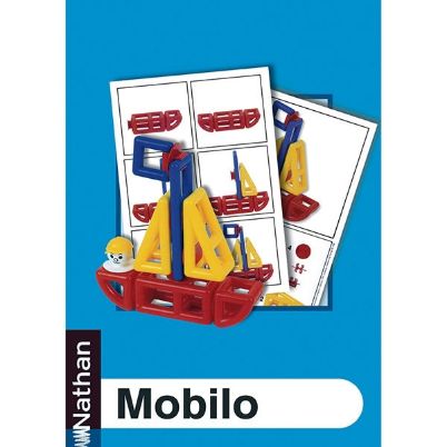 Το σετ καρτών με τις οδηγίες κατασκευής Mobilo Nathan 305145 για παιδιά από 4 ετών.