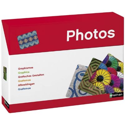 Το κουτί συσκευασίας του εκπαιδευτικού σετ ιχνηλάτησης με το δάχτυλο Προγραφικό Σετ Φωτογραφιών Nathan 342340.