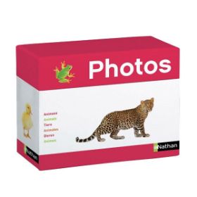 Η συσκευασία του εκπαιδευτικού σετ λεξιλογίου και περιβάλλοντος Nathan 342345 Φωτογραφίες Ζώα.