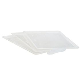 Το σετ 3 διαφανών καπακιών Nathan 363069 για κουτιά αποθήκευσης.