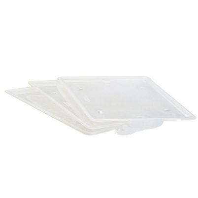 Το σετ 3 διαφανών καπακιών Nathan 363069 για κουτιά αποθήκευσης.