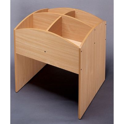 Η ψηλή θήκη βιβλίων Nathan 372459 από μελαμίνη με τα ρυθμιζόμενα εσωτερικά χωρίσματα.