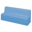 Ο μαλακός μπλε καναπές Nathan 372862 με επένδυση PVC και εργονομικό σχεδιασμό.
