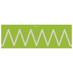 Ο επιτοίχιος πίνακας προγραφής Nathan 372915 με το διαγώνιο μοτίβο Obliques.