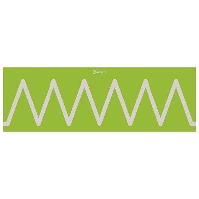 Ο επιτοίχιος πίνακας προγραφής Nathan 372915 με το διαγώνιο μοτίβο Obliques.