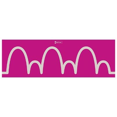 Ο επιτοίχιος πίνακας προγραφής Nathan 372916 με το τοξωτό μοτίβο Bridges.