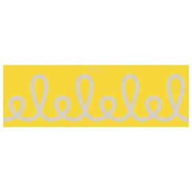 Ο επιτοίχιος πίνακας προγραφής Nathan 372919 με το μοτίβο Loops σε γαλάζιο φόντο.