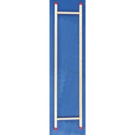 Οι παράλληλες μπάρες Nathan 373179 από μασίφ ξύλο σε πλήρη ανάπτυξη.