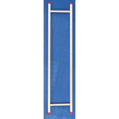 Οι παράλληλες μπάρες Nathan 373179 από μασίφ ξύλο σε πλήρη ανάπτυξη.