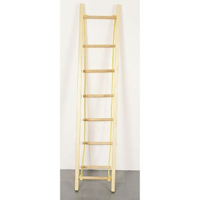 Η γέφυρα-ανεμόσκαλα Nathan 373192 από μασίφ ξύλο και σκοινί.