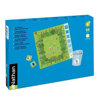 Η χάρτινη συσκευασία του επιτραπέζιου παιχνιδιού Nathan 379076.