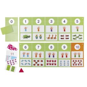 Η πλήρης μαγνητική αριθμογραμμή Nathan 388067 με τους αριθμούς από το 0 έως το 10.