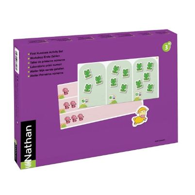 Το χαρακτηριστικό μωβ κουτί συσκευασίας του σετ Nathan 388428.