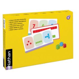 Το χρωματιστό κουτί συσκευασίας του σετ Nathan 388430.