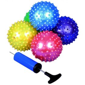 Οι ανάγλυφες μπάλες αφής Beleduc 40721 σε έντονα χρώματα και μαλακό υλικό.