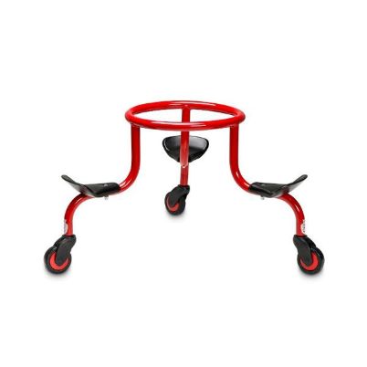 Το κόκκινο CircleBike Winther – Κυκλικό Ποδήλατο Συνεργασίας 3 Θέσεων (Κωδ. 626), για παιδιά από 3 ετών, σε λευκό φόντο.