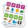 Κάρτες δραστηριοτήτων του Learning Resources LER3787 AlphaBee, σε λευκό φόντο.