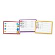 Μερικές από τις κάρτες προγραφής του Learning Resources LER8599 Trace&Learn Writing , σε λευκό φόντο.