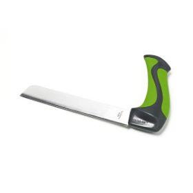 Το PKT2-CK Easy-Grip Μαχαίρι PETA με την παχειά, εργονομική λαβή για παιδιά από 13 ετών, σε λευκό φόντο.