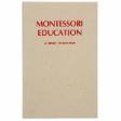 Το βιβλίο εκπαίδευσης Montessori 549000 Montessori Education, σε λευκό φόντο.