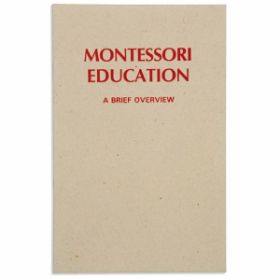 Το βιβλίο εκπαίδευσης Montessori 549000 Montessori Education, σε λευκό φόντο.