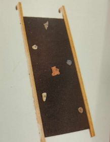 Ο 274 Ξύλινος Τοίχος Αναρρίχησης 175X70cm με τα 6 χρωματιστά πιασίματα.