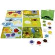 Το πλήρες σετ Nathan 337134 Παιχνίδι Αφής Ζωάκια με τις κάρτες υφών και τα εικονογραφημένα ζωάκια.