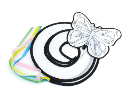 Εικόνα της Beleduc 53183 Twister Πεταλούδα - Εντυπωσιακός Ανεμόμυλος Κήπου 1.2m