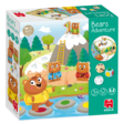 Η χάρτινη συσκευασία του επιτραπέζιου 59457 GOULA Bear Adventure, για παιδιά από 3 ετών, σε λευκό φόντο.