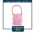 Η θήκη πιπίλας Miniland 89252 σε σχήμα αρκουδάκι, διαθέσιμη σε ροζ χρώμα.