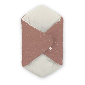 Κοντινό πλάνο στην ύφανση και το χρώμα της κουβερτούλας Miniland 31197.