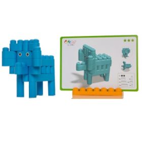 Το σετ 15 εκπαιδευτικών καρτών Beleduc 20808 Poly-M Animal Cards με φωτογραφίες ζώων υψηλής ανάλυσης.