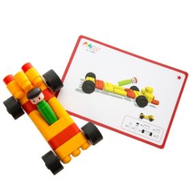 Το σετ 15 εκπαιδευτικών καρτών Beleduc 20809 Poly-M Vehicle Cards με πραγματικές φωτογραφίες οχημάτων.