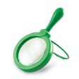 Ο LΕR2775 Μεγάλος μεγεθυντικός φακός της Learning Resources σε έντονο χρώμα με εργονομική λαβή.