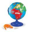 Η υδρόγειος σφαίρα Learning Resources LER7735 Puzzle Globe με τα κουμπωτά της κομμάτια.