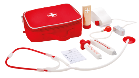 Η ανθεκτική κατασκευή της ιατρικής τσάντας και των ξύλινων στοιχείων της Beleduc, σχεδιασμένα για καθημερινή χρήση.