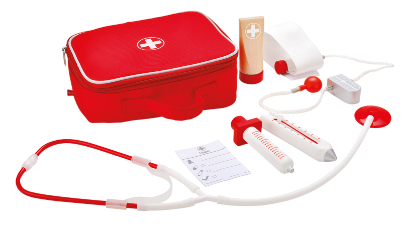 Η ανθεκτική κατασκευή της ιατρικής τσάντας και των ξύλινων στοιχείων της Beleduc, σχεδιασμένα για καθημερινή χρήση.